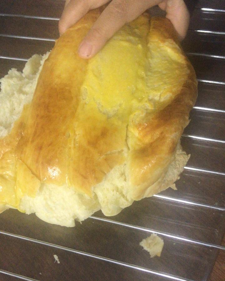 奶香土司（面包机＋烤箱的完美组合）