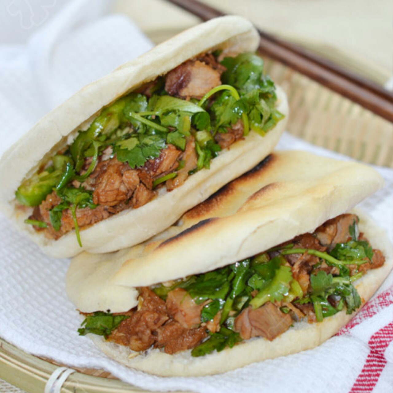 河北人在成都做的肉夹馍