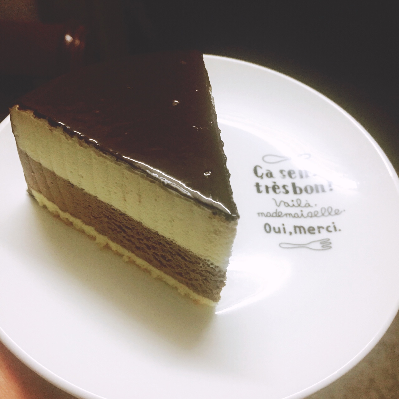 黑白巧克力慕斯蛋糕