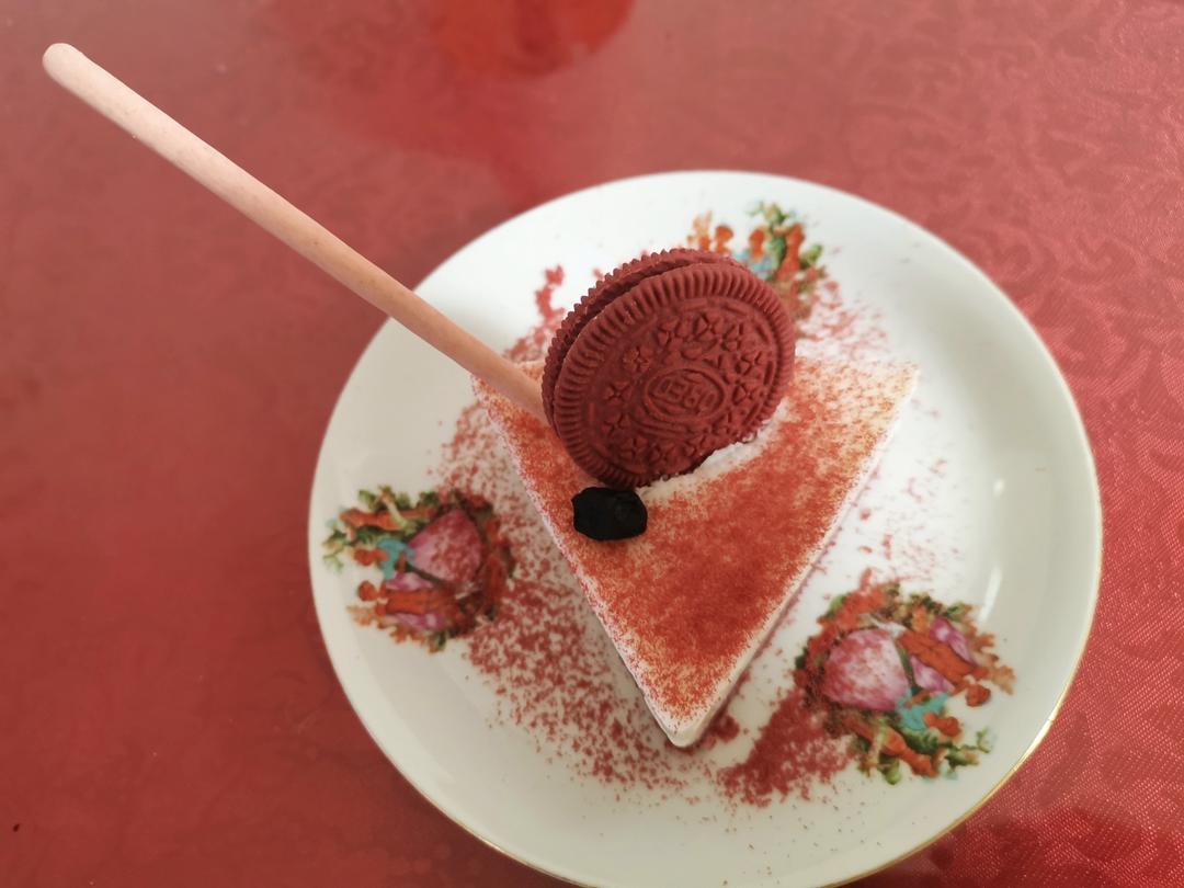 免烤箱！免打发！樱花奥利奥慕斯