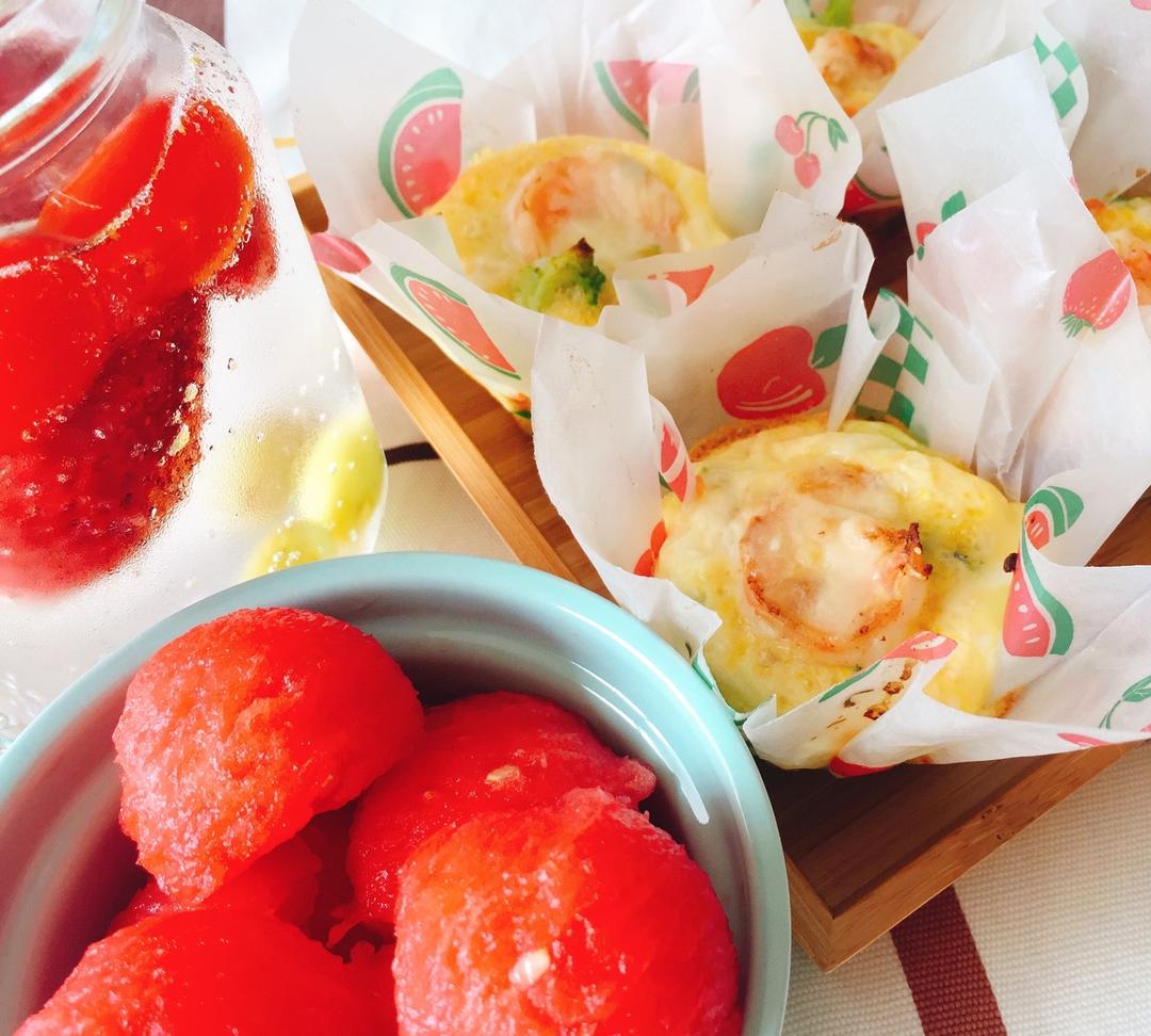 早餐鸡蛋杯cupcake Frittata