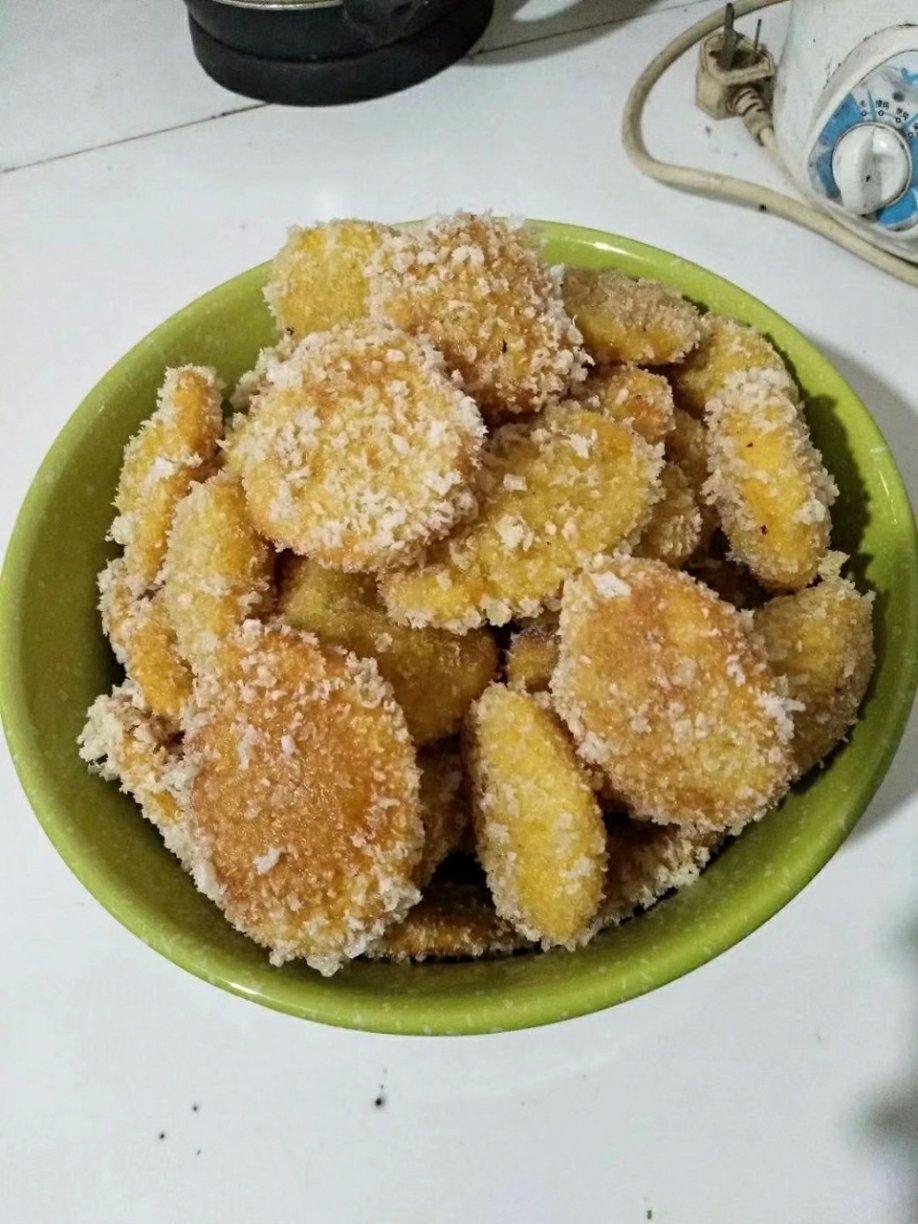 雪花南瓜饼