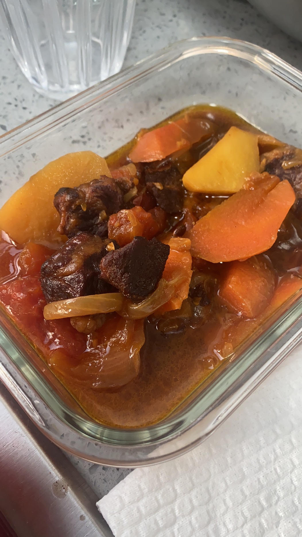 番茄土豆炖牛腩
