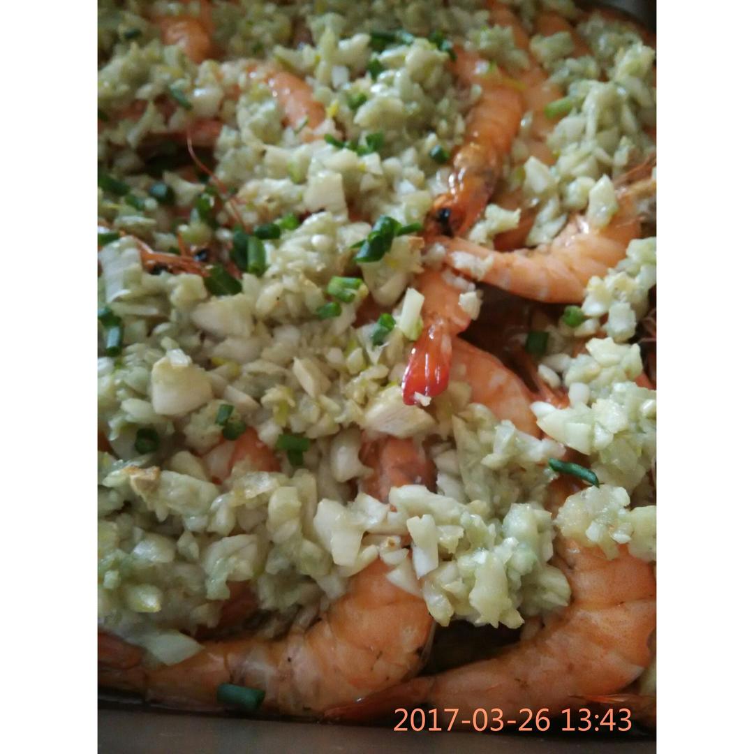 蒜蓉烤大虾