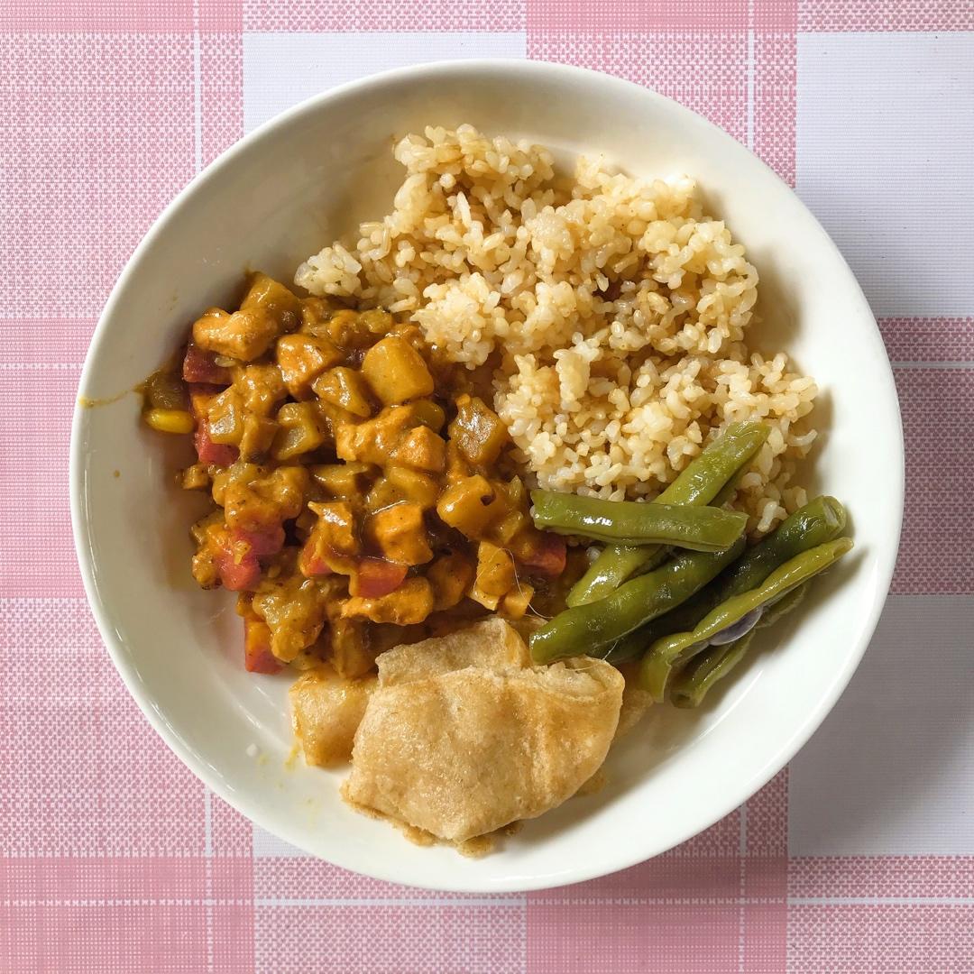 【健康三餐】苹果咖喱鸡