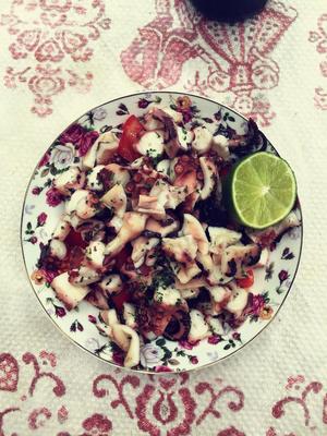 章鱼沙拉（Octopus Salad）的做法 步骤3