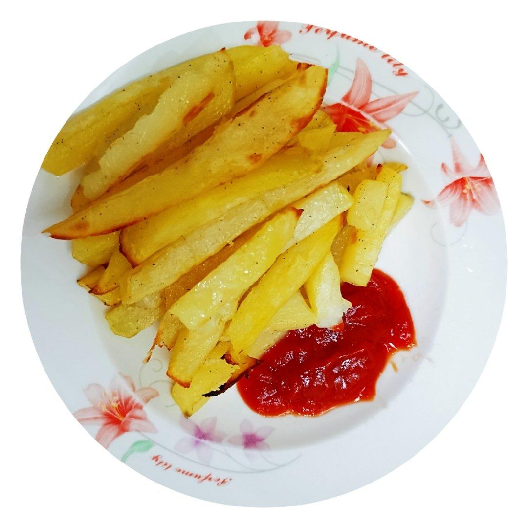 魔笛手烤薯条（烤箱版非油炸）