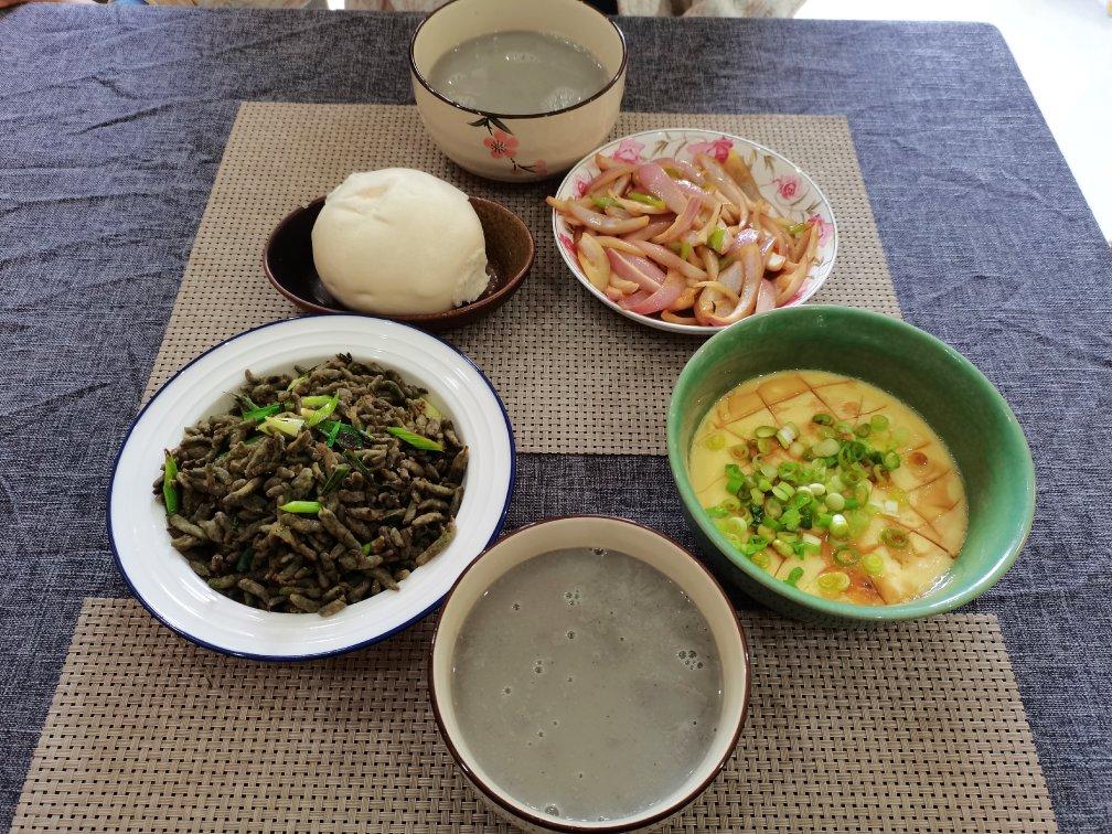 蒸虾皮鸭蛋羹
