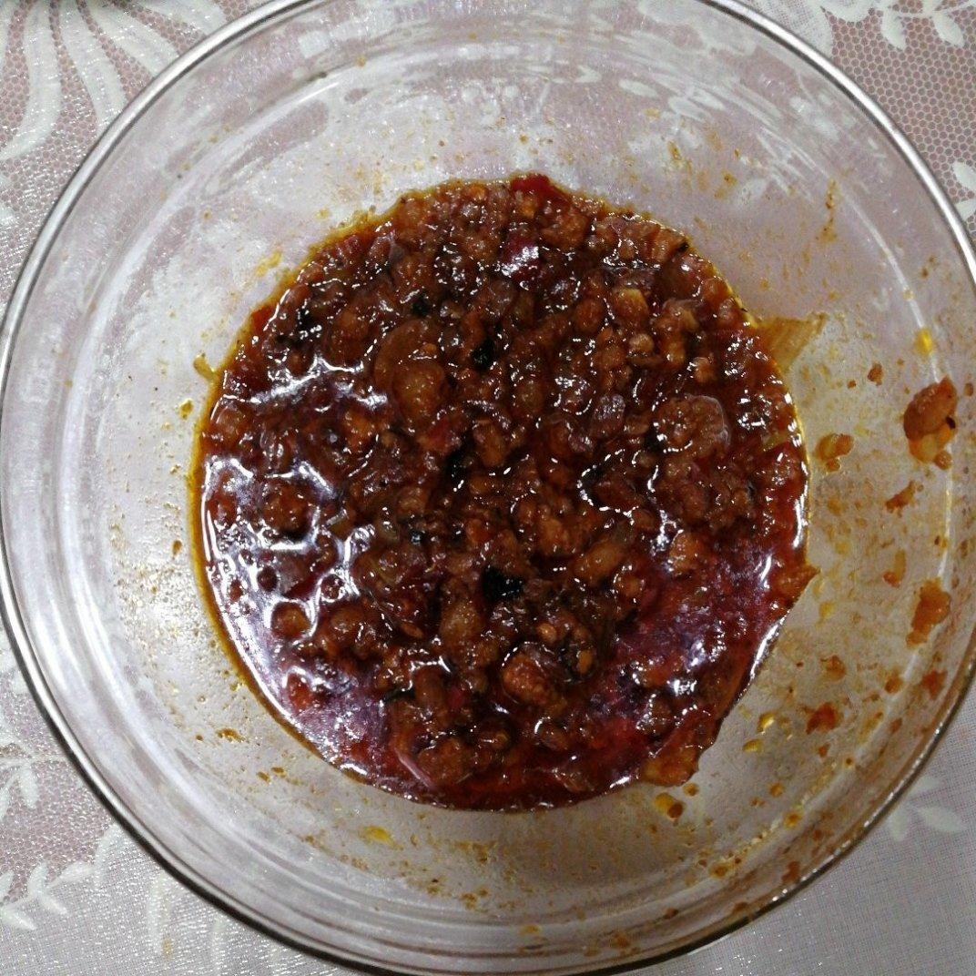 辣肉面浇头