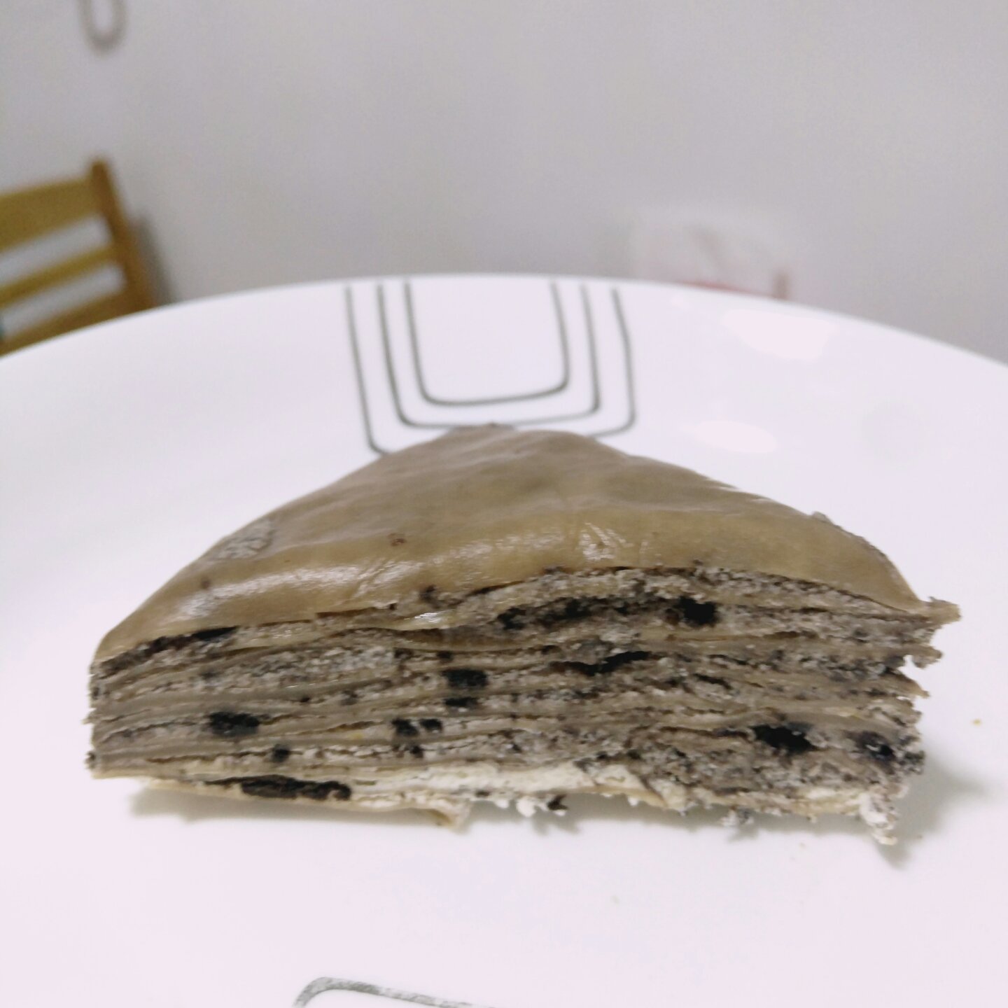焦糖摩卡香蕉千层蛋糕
