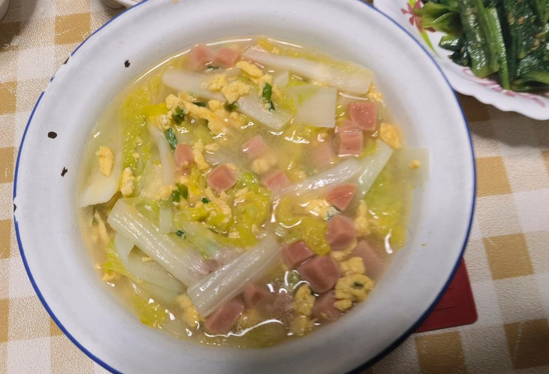 减肥营养白菜汤