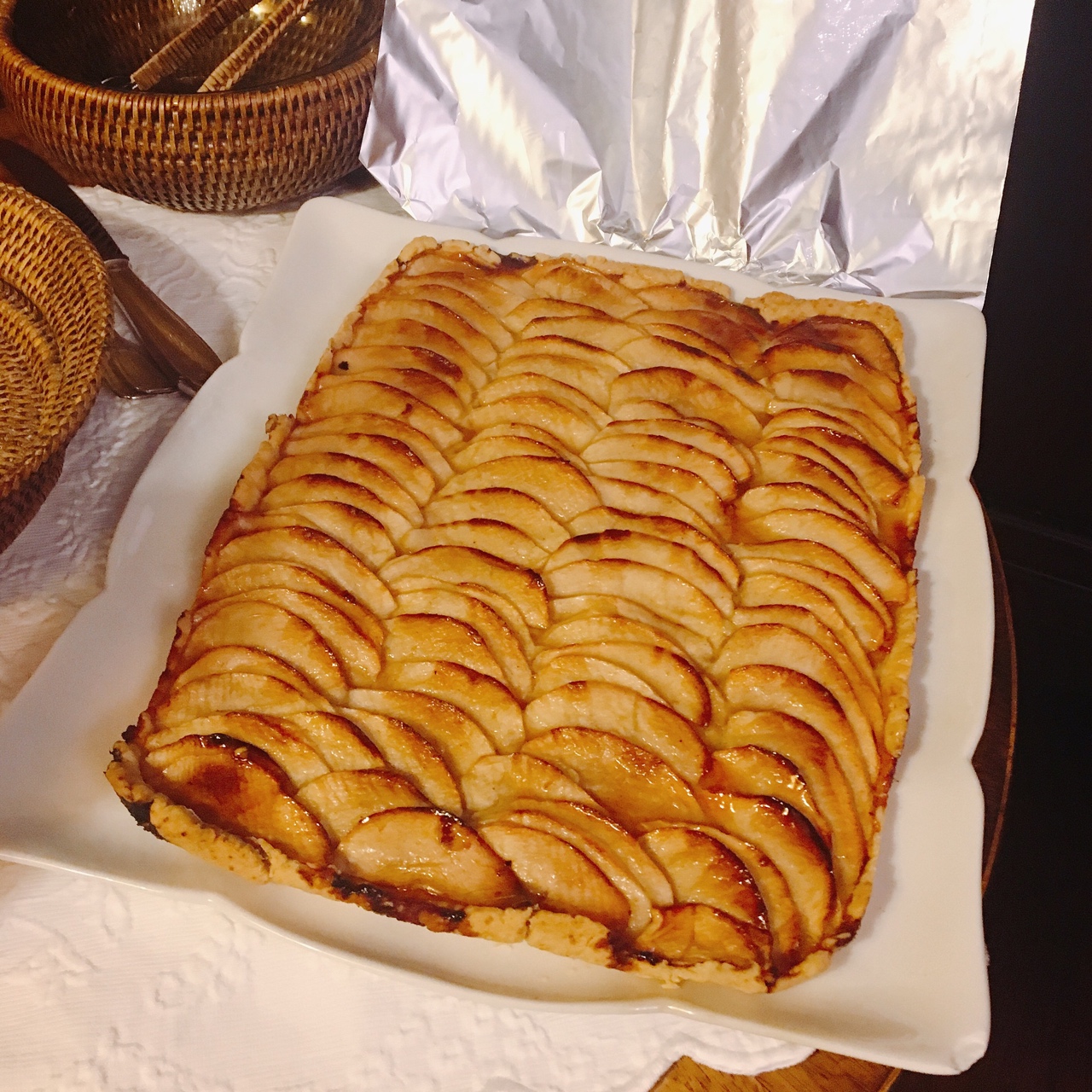 法式苹果挞tarte aux pommes