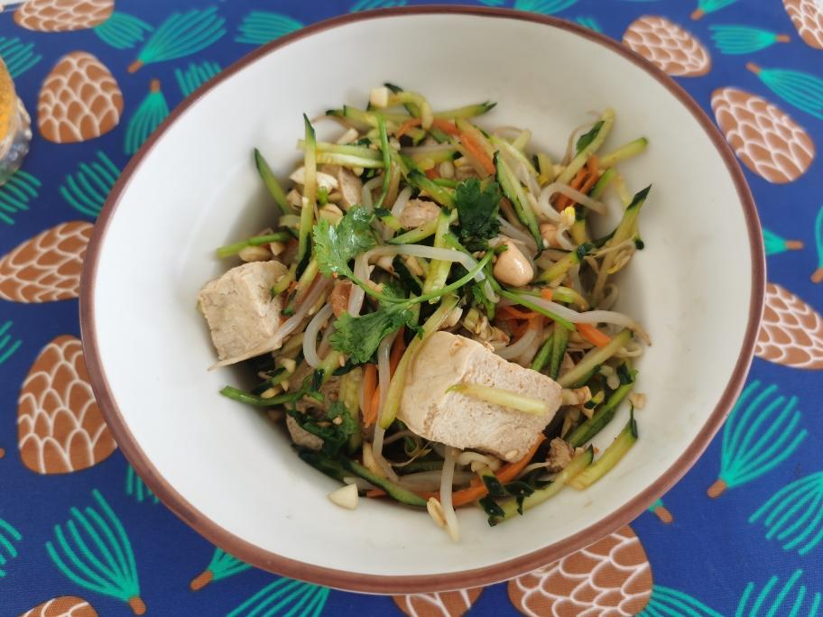 减脂期也可以吃的凉拌冻豆腐的做法