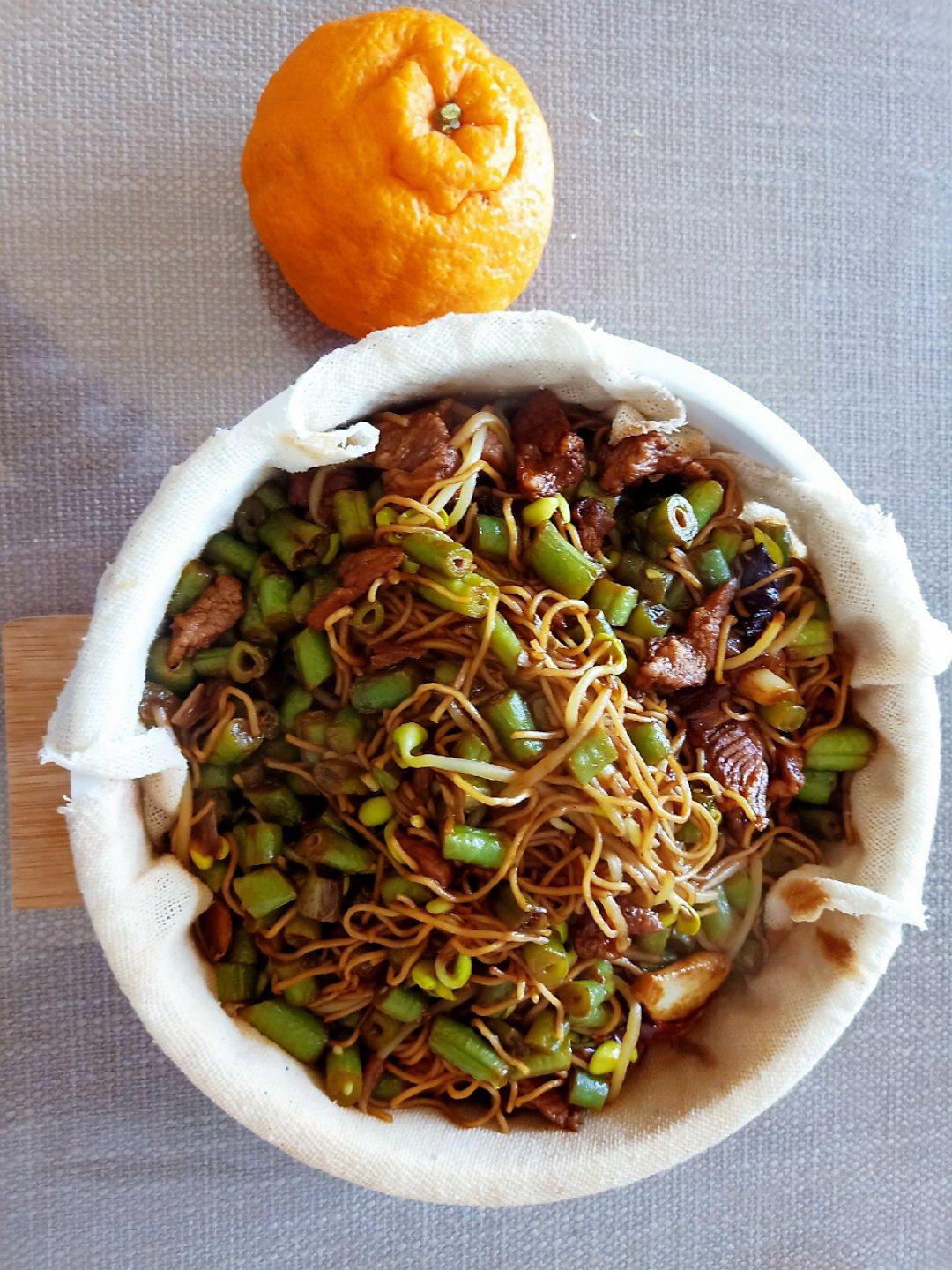 豆角焖面