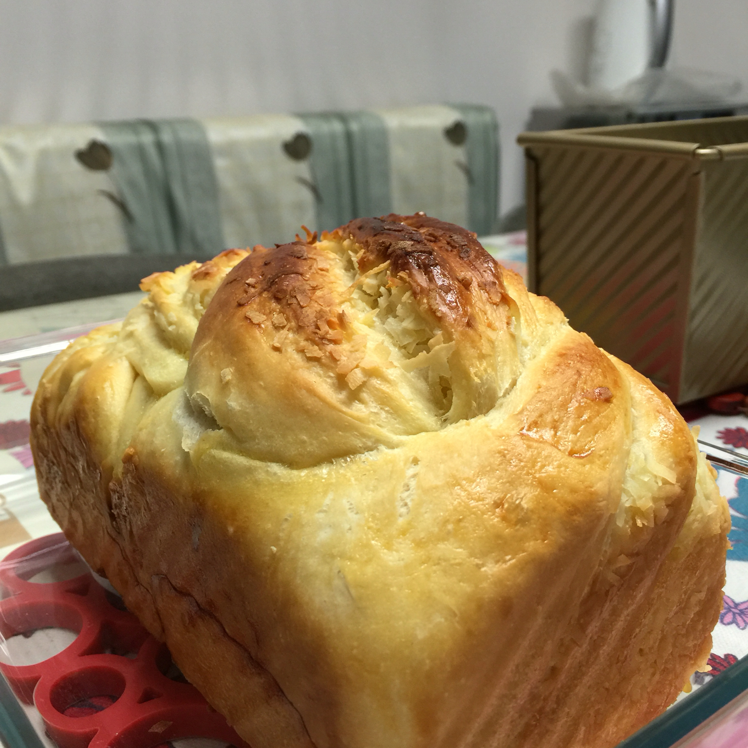 椰蓉吐司面包 Coconut Loaf