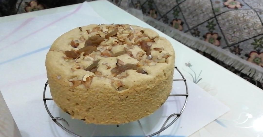 红糖枣泥核桃蛋糕