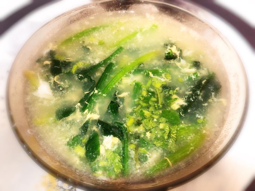 菠菜鸡蛋汤