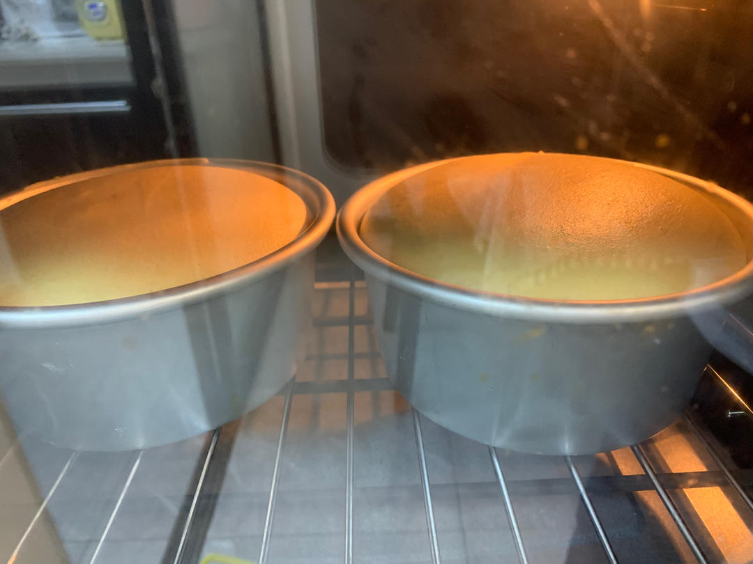 超柔软6寸戚风蛋糕(附8寸配方)零失败 超详细‼️含操作视频