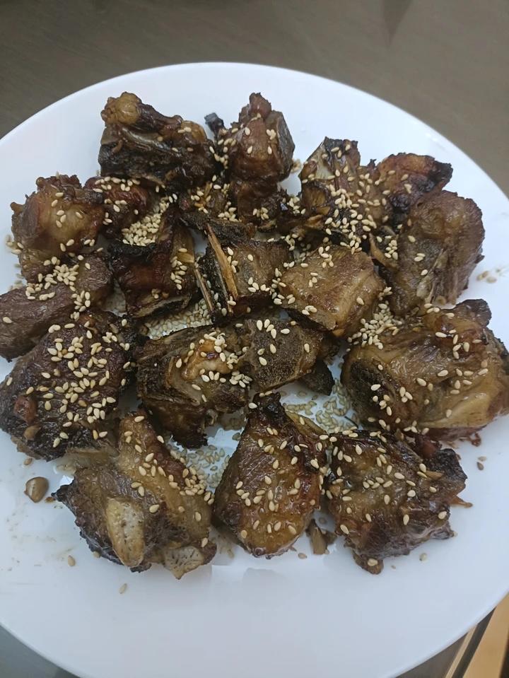 蒜香烤排骨（烤箱版）