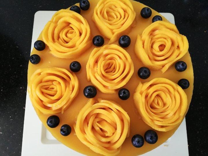 【视频】芒果慕斯（6寸） | 含镜面果胶配方