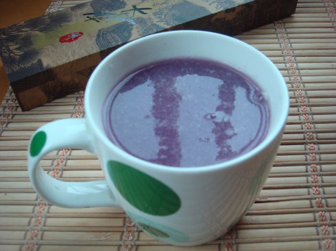 薏米紫薯浆