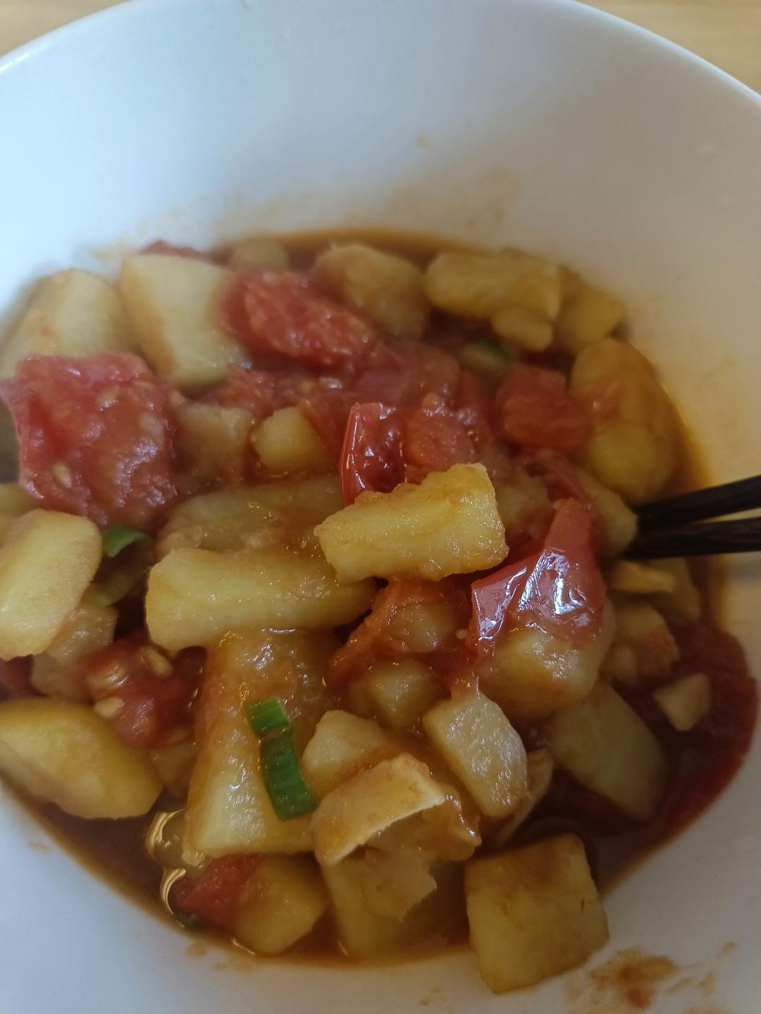 番茄土豆丁