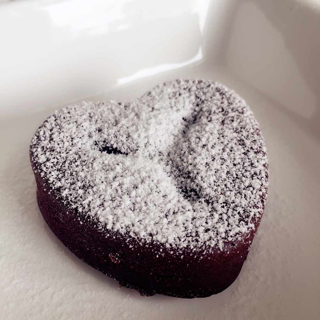 零基础巧克力熔岩蛋糕（1只量）