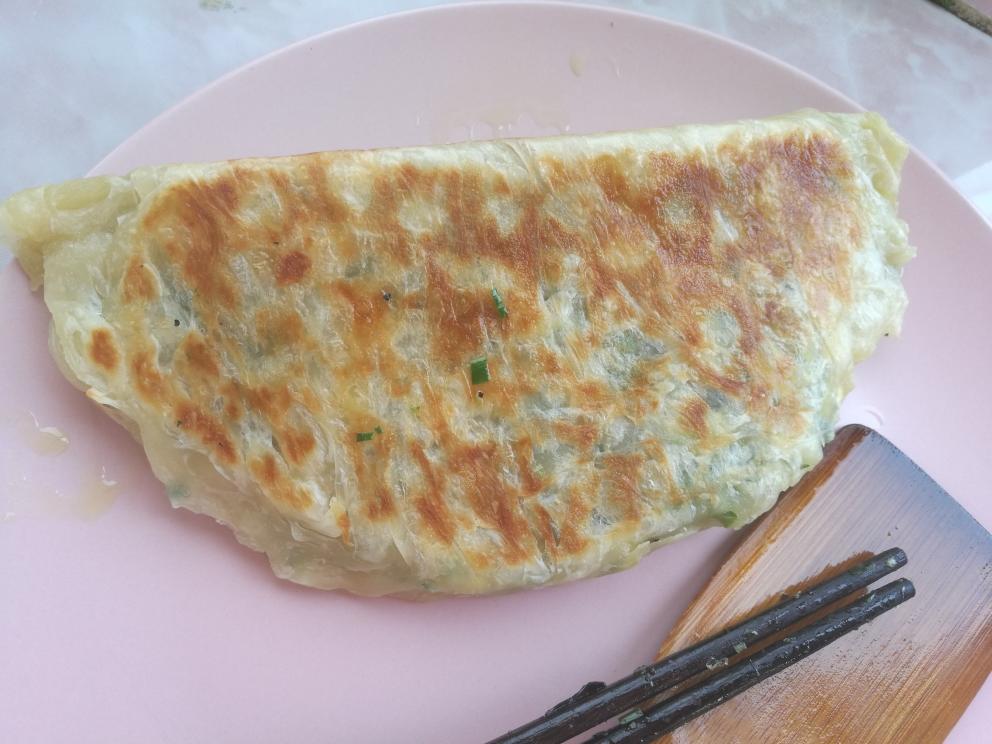 韭菜饼，不用和面手抓饼的做法 步骤9