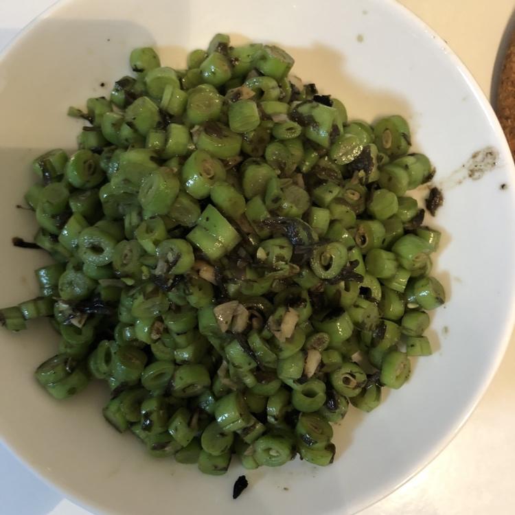 橄榄菜四季豆