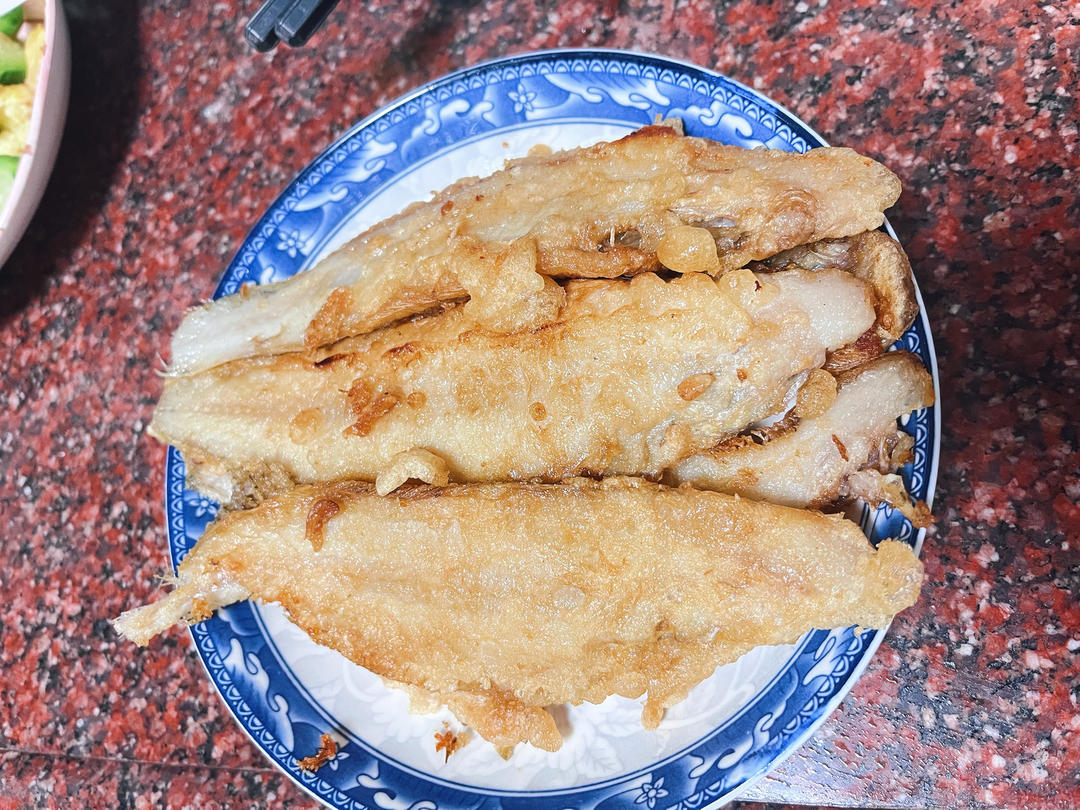 香煎小龙舌鱼