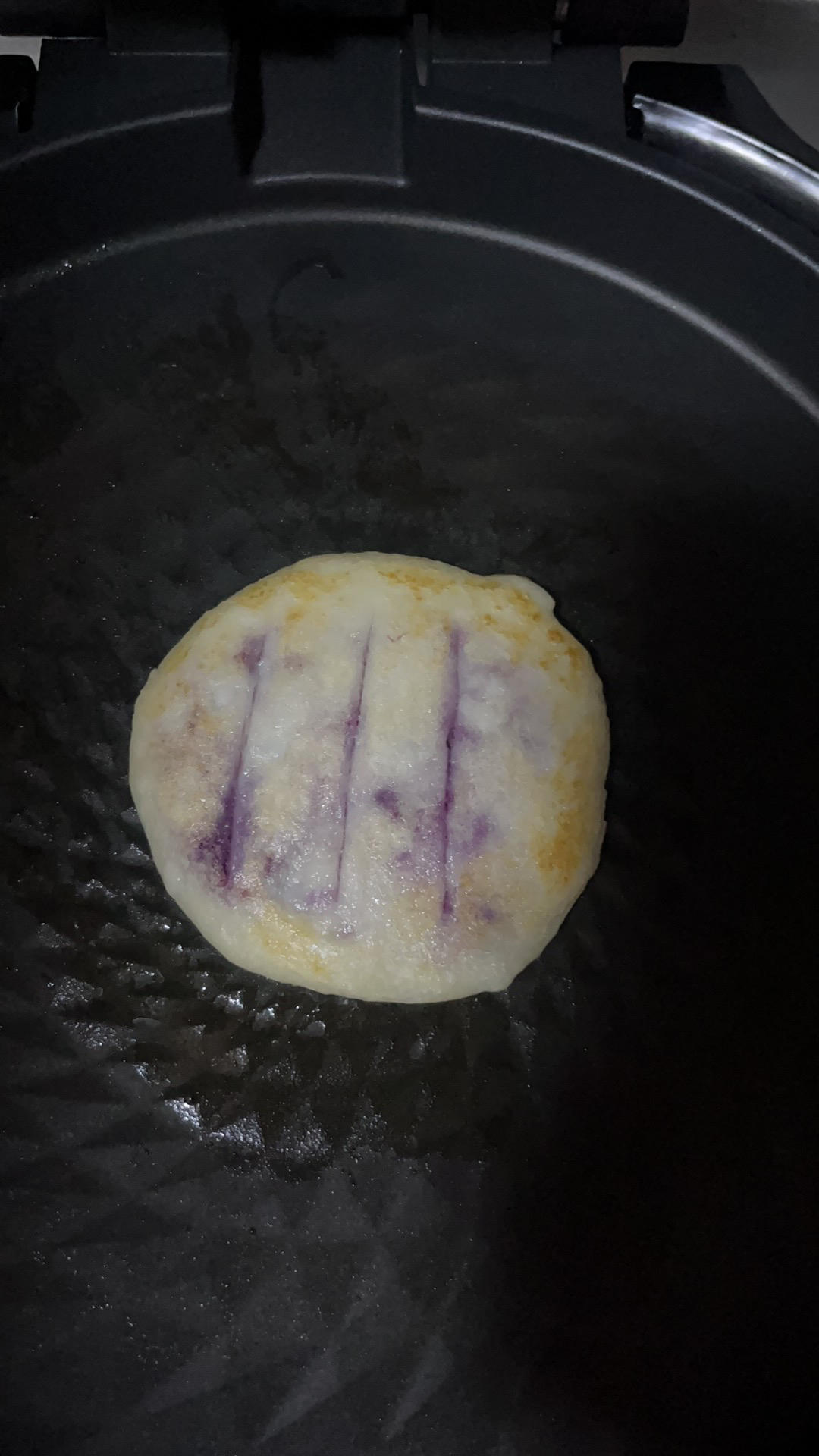 奶香味的山药紫薯软饼，香甜软糯，你一定要试试