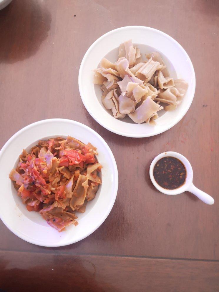 仿西贝莜面村番茄莜面窝窝（栲栳栳）
