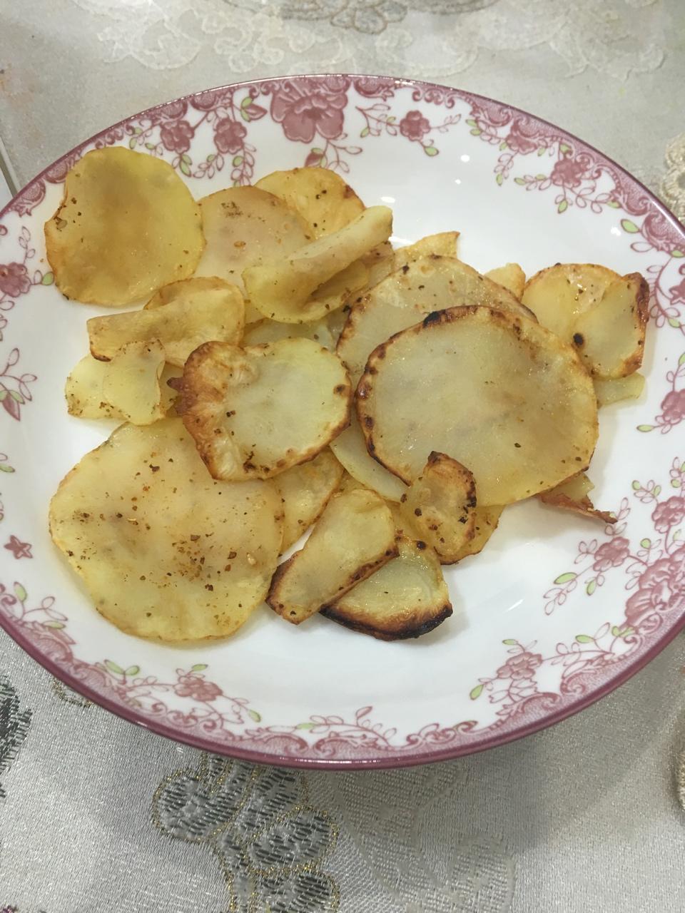 电饼铛烤土豆