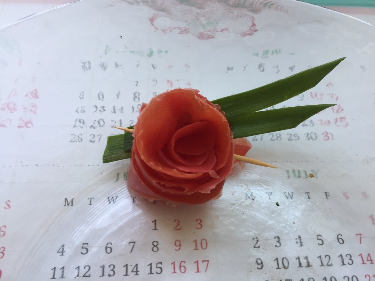 番茄玫瑰花