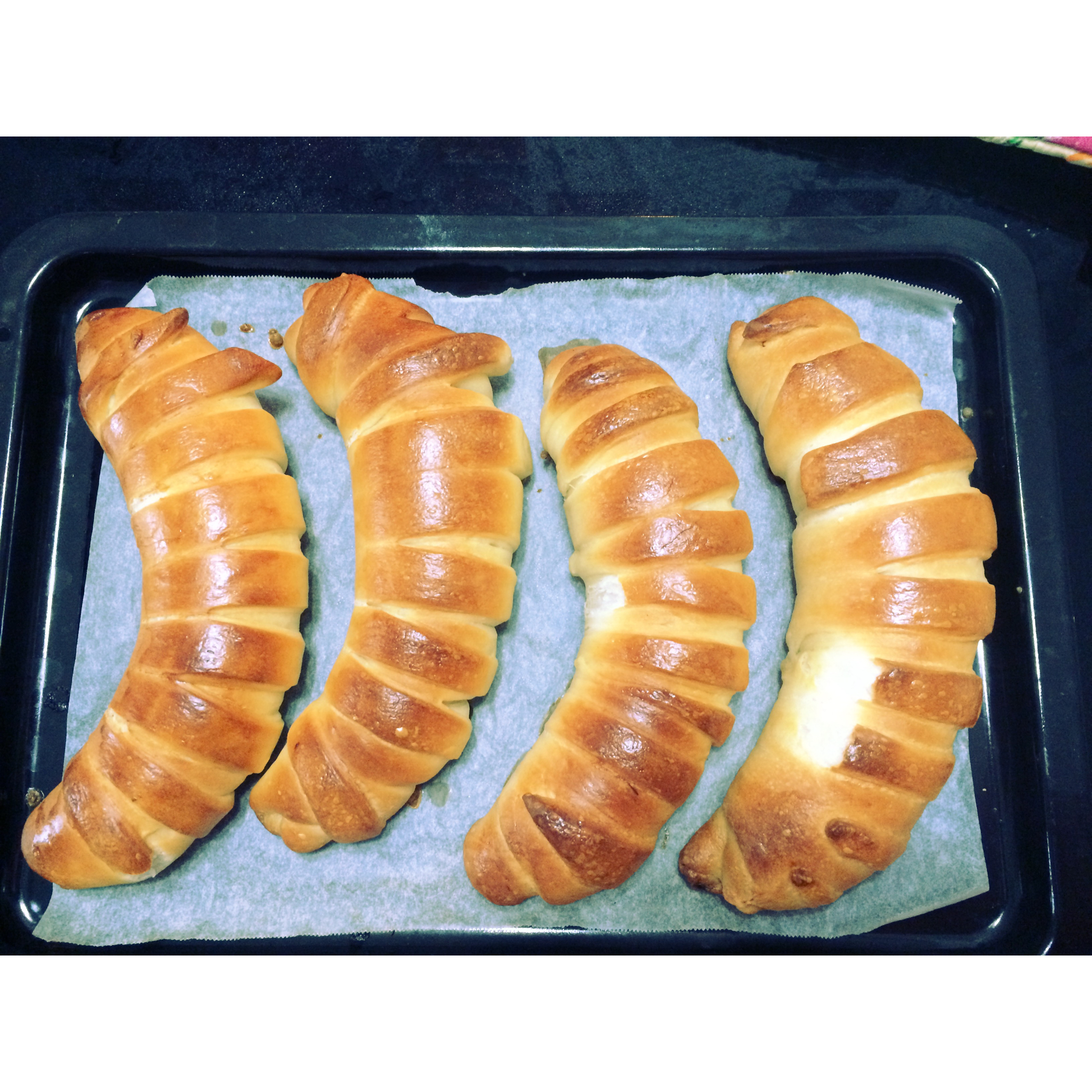 毛毛虫肉松面包