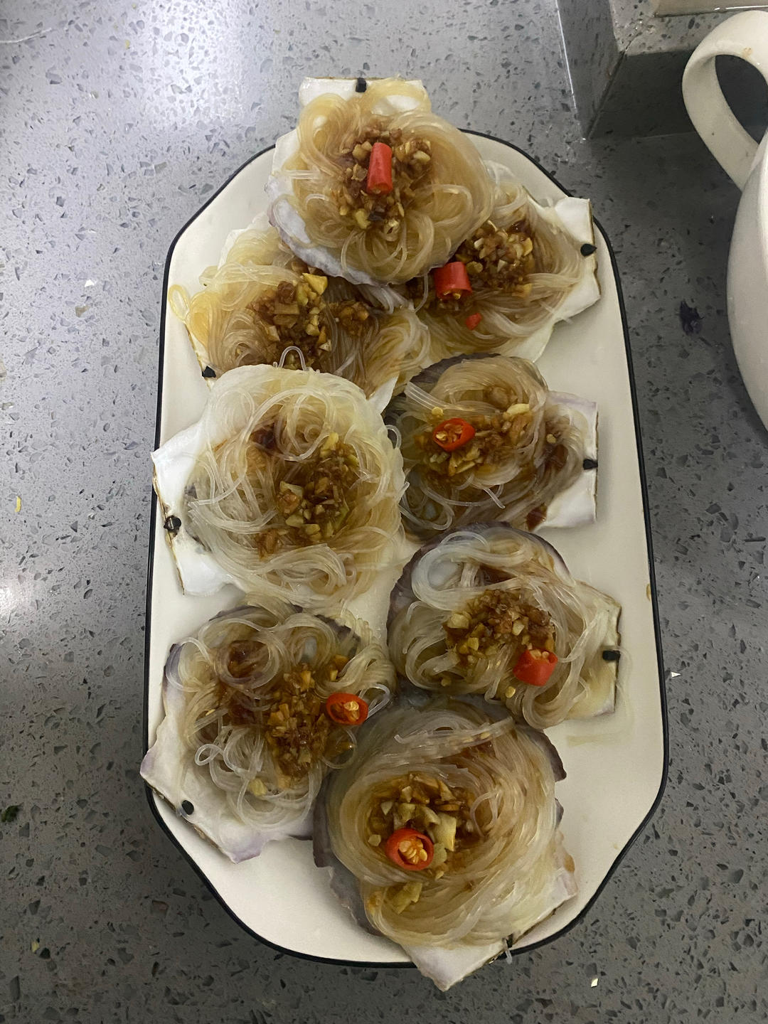 零失败的蒜蓉粉丝蒸扇贝