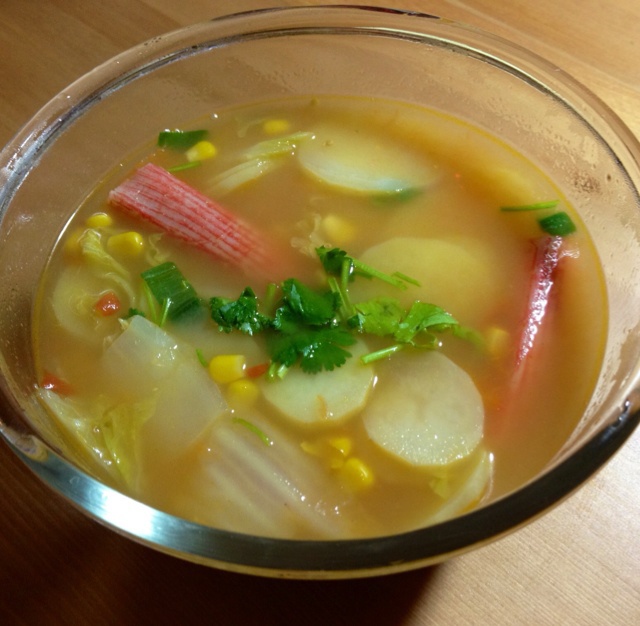 蕃茄蔬菜暖身汤