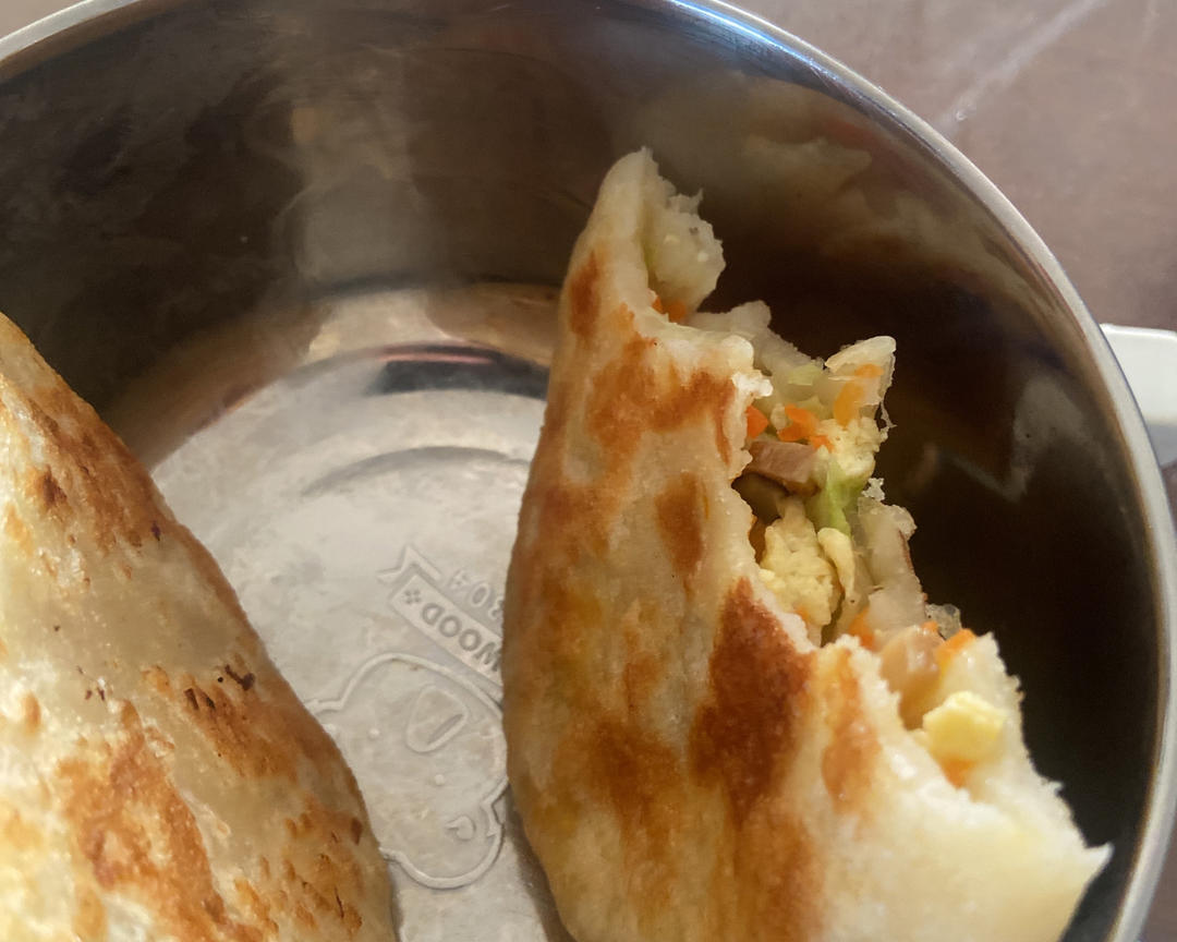 白菜胡萝卜馅饼