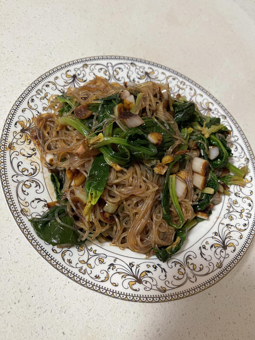 万能凉拌菜料汁（凉拌菠菜粉丝）