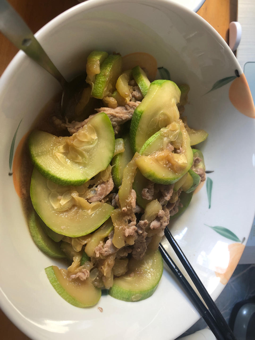 减肥快手菜—西葫芦炒鸡胸肉