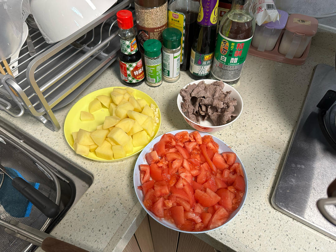 超开胃的番茄土豆肥牛汤‼️下米饭无敌了