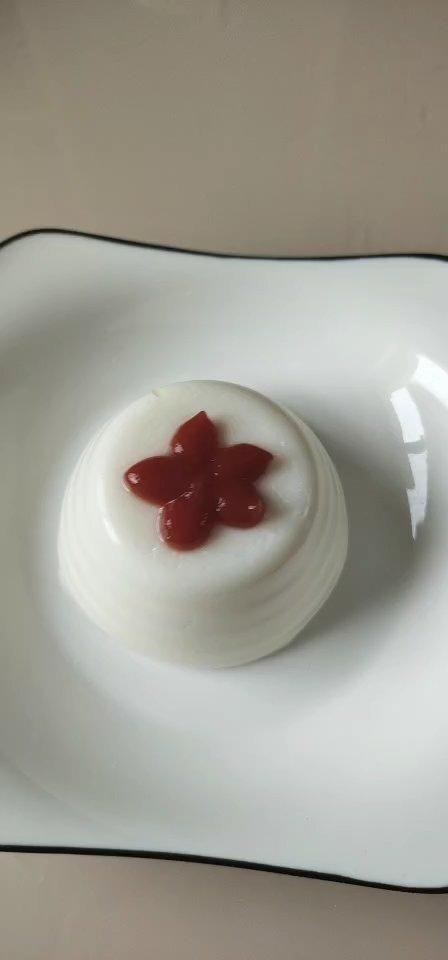 无鸡蛋奶油的纯纯牛奶小布丁