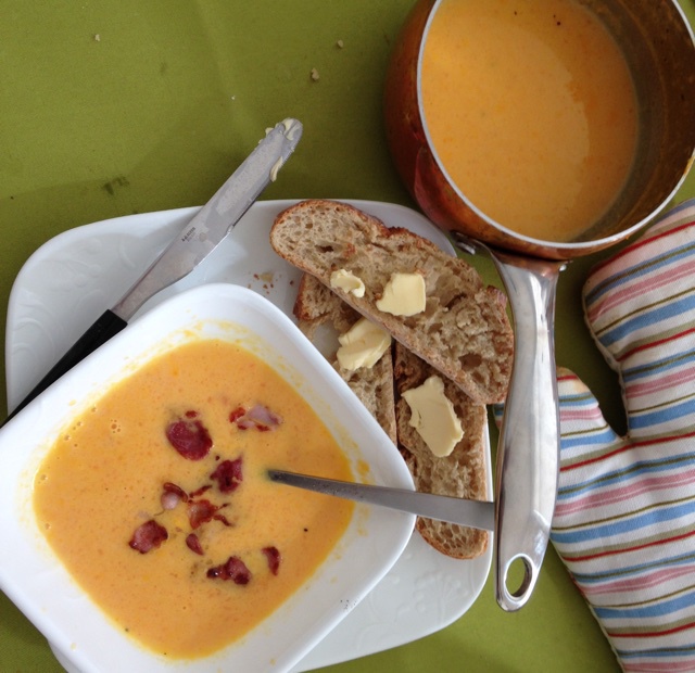 奶油胡萝卜浓汤