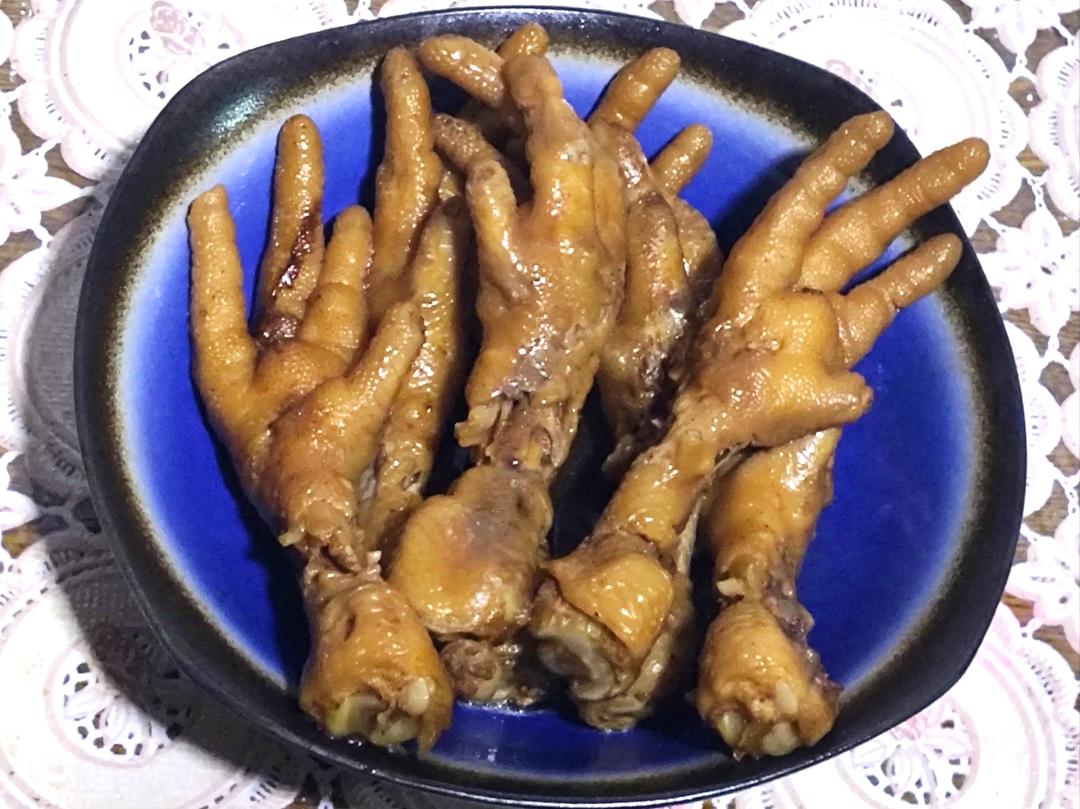秘制红烧鸡爪