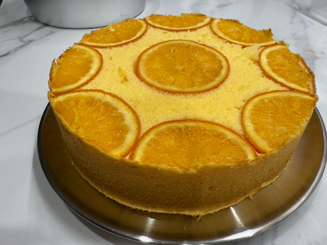 香橙戚风蛋糕🍊/心想事橙（8寸）