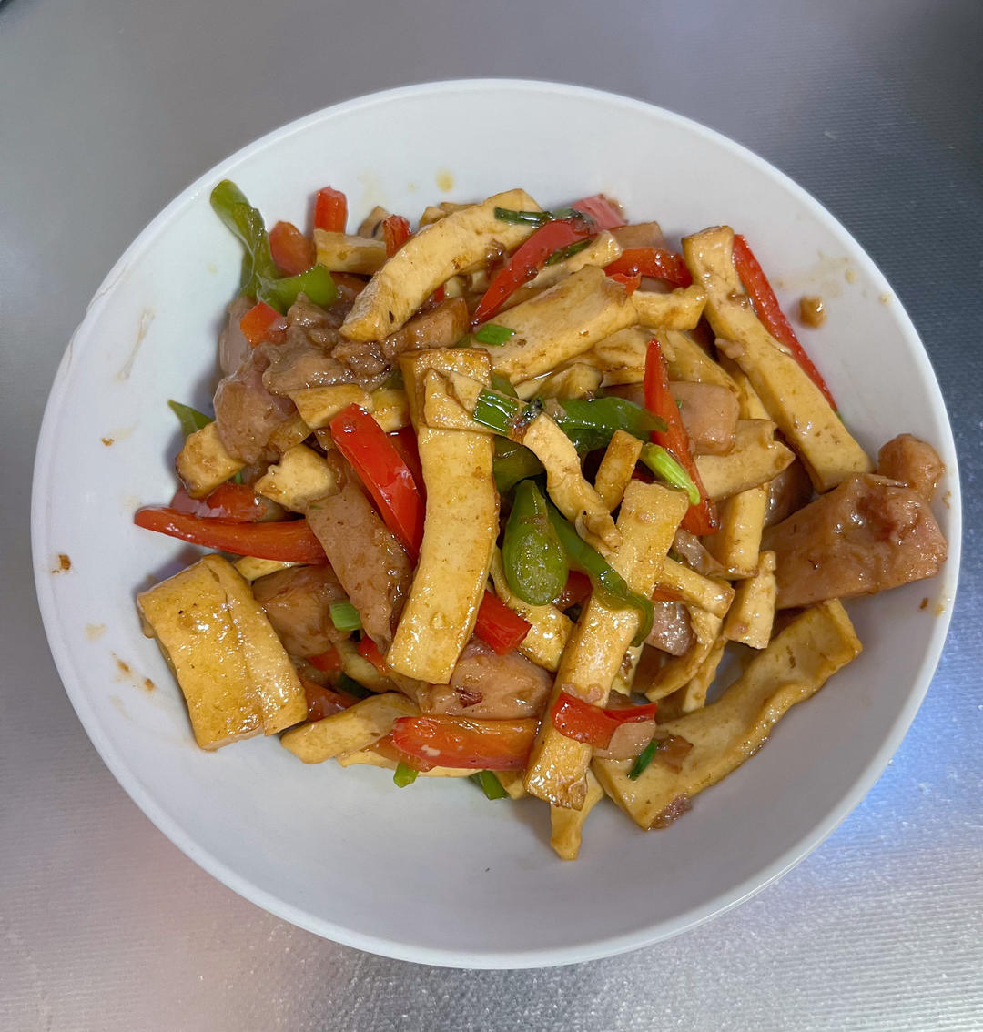香干炒青椒