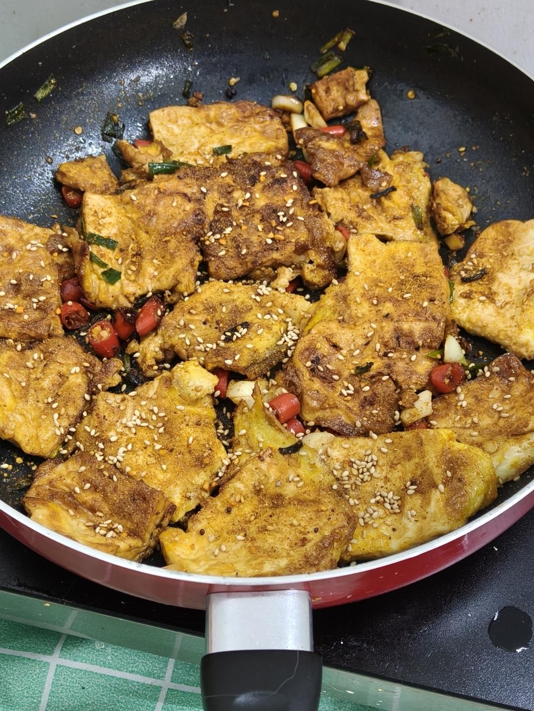 香煎豆腐
