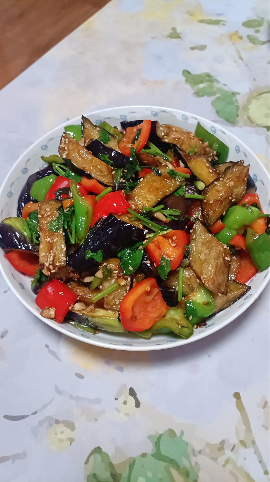 风味茄子酥脆不吸油的做法