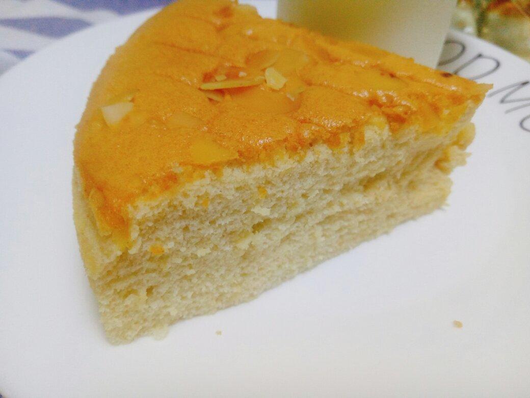 香喷喷的黄豆粉戚风