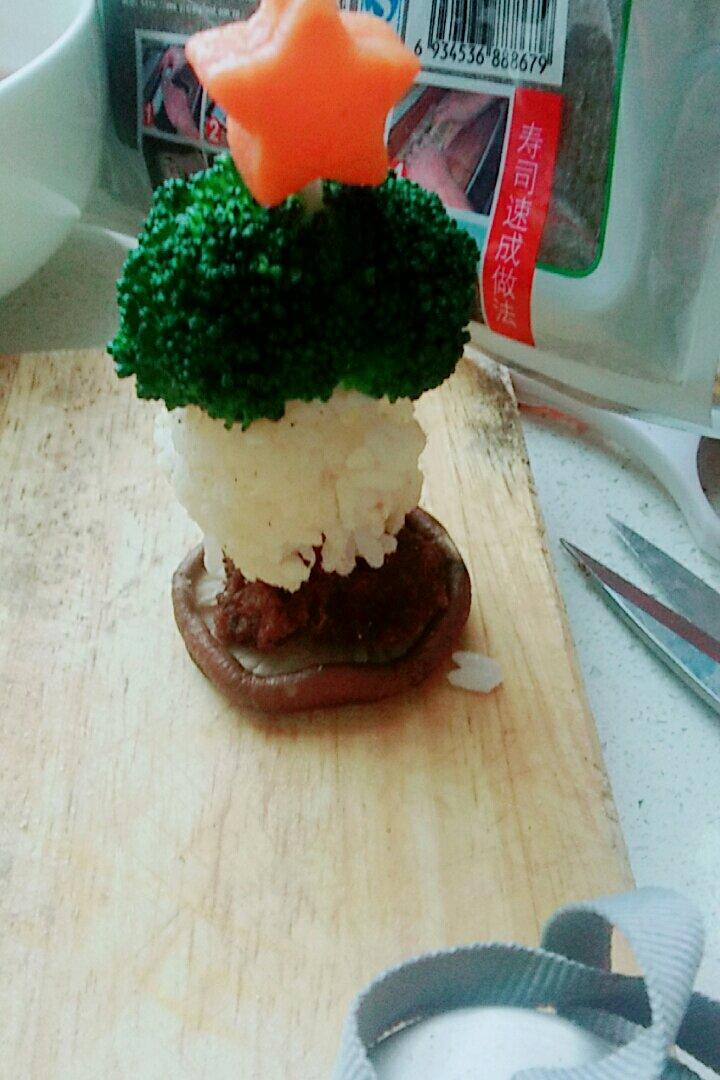 西兰花圣诞树